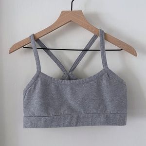 Organic Cotton Racerback Bra